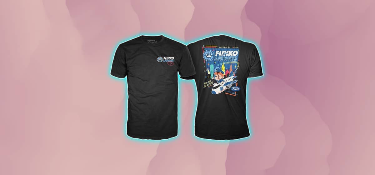 NYCC 2024 Funko Reveals Airways T-Shirt