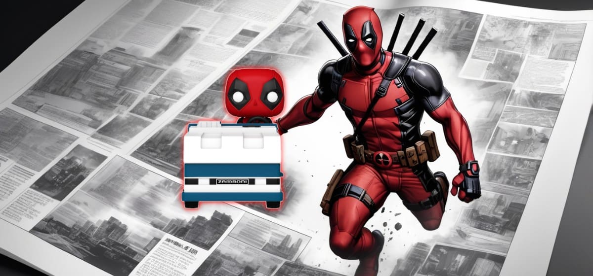 NYCC 2024 Funko Reveals Deadpool's Back on a Zamboni Machine