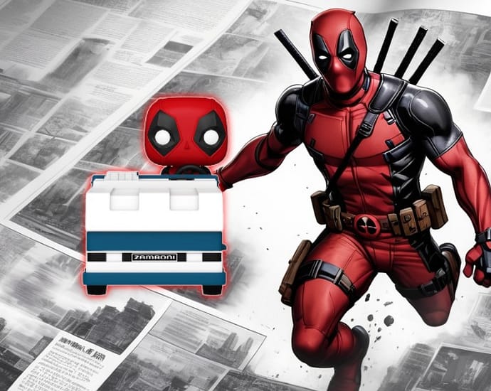 NYCC 2024 Funko Reveals Deadpool's Back on a Zamboni Machine